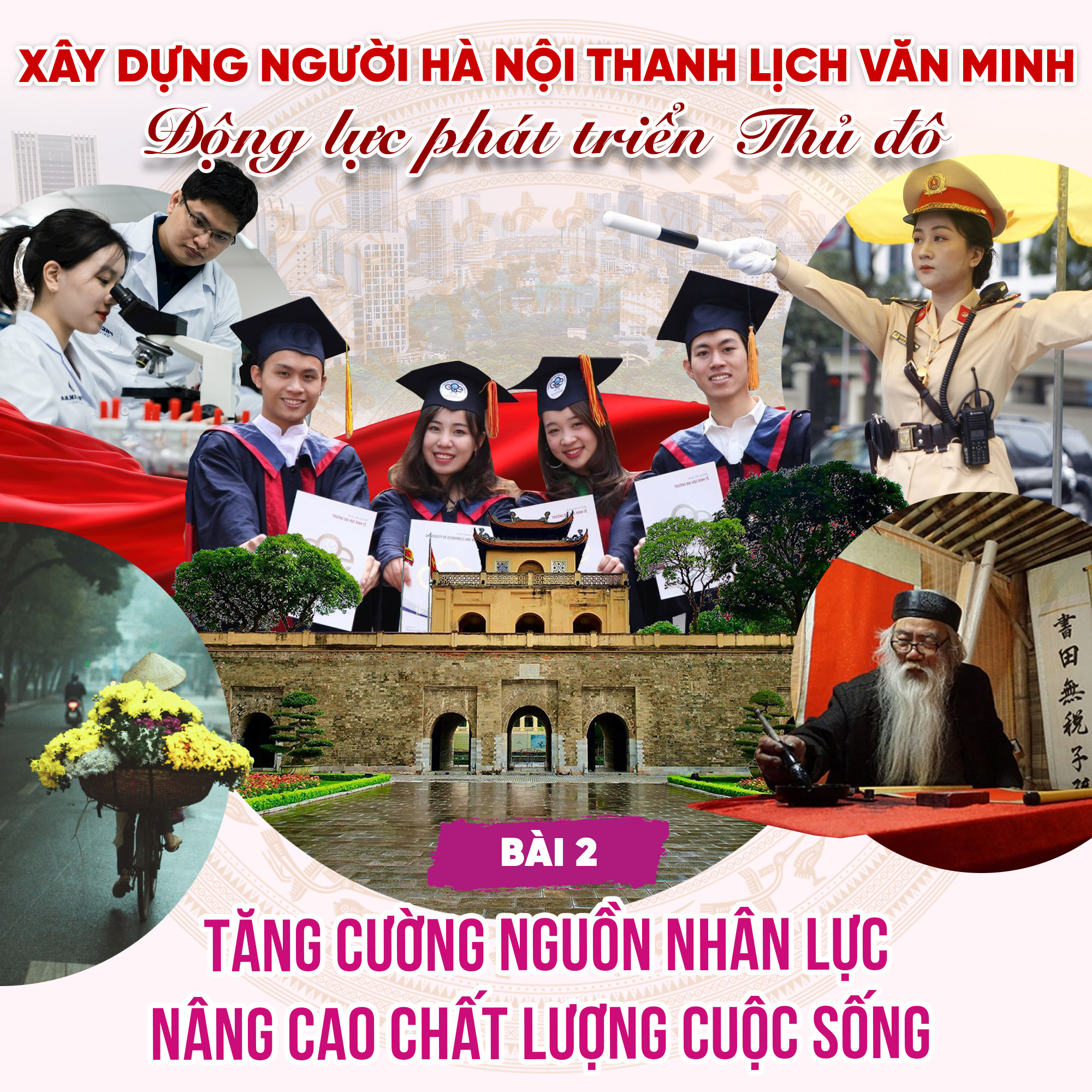 Xây dựng người Hà Nội thanh lịch văn minh - Động lực phát triển Thủ đô - ảnh 1
